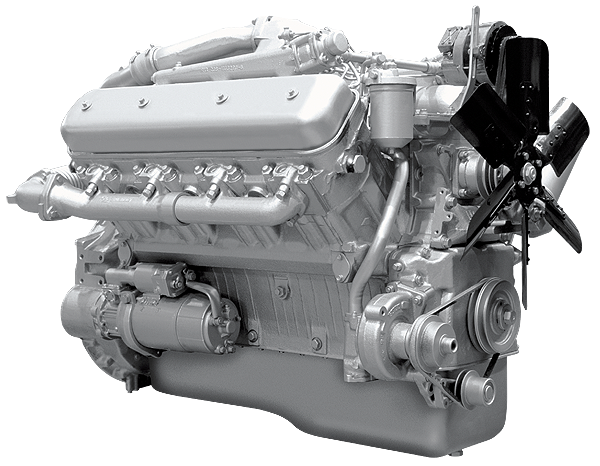 Дизельный двигатель ЯМЗ-238Д-1